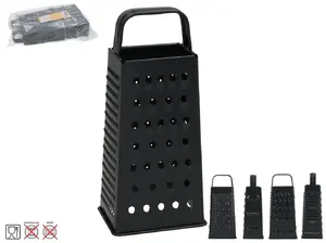 KITCHEN&GO 4-Sided Stainless Steel Grater