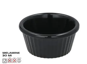 KITCHEN&GO Sauce and Condiment Container, 30 ml, Black