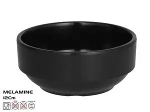 KITCHEN&GO Classic Black Bowl 12x5.4 cm