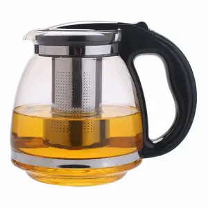 Kamille 0780XL Glass Teapot and Herbal Infuser 2000 ml