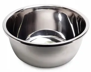 Kamille 4378 Stainless Steel Bowl, 30 cm Diameter, 12 cm Height