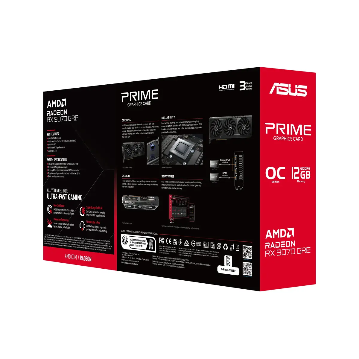 Asus Prime Radeon RX 9070 GRE Graphics Card Photo 13