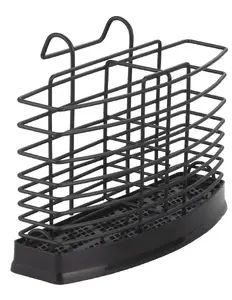 Rosberg 55R53003DB Cutlery Holder, Black