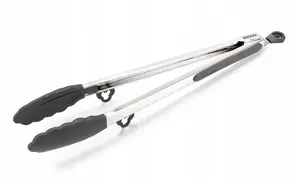 Kamille 7513 Kitchen Silicone Tongs Paws 35.5 cm