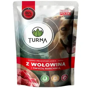 Влажный корм для собак TURNA с говядиной, 500 г