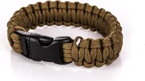 BCB Bransoleta survivalowa Paracord Bracelet Coyote (CM073C)