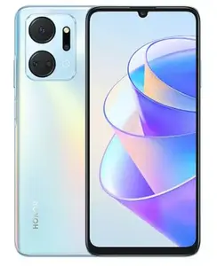 Honor X7a Smartphone, 6.74-inch Display, 4GB RAM, 128GB Storage, 50MP Quad Camera, 6000mAh Battery, Dual SIM, Android 12, Silver
