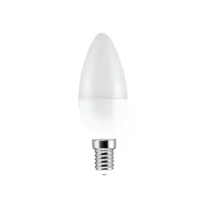 LEDURO C37 LED bulb Neutral white 4000 K 7 W E14 F