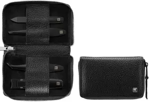 ZWILLING Premium Travel Manicure Set, 4-Piece, Stainless Steel