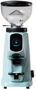Aptel Fiorenzato AllGround Sense Coffee Grinder with DARK-T Titanium Burrs, Pastel Blue Matte