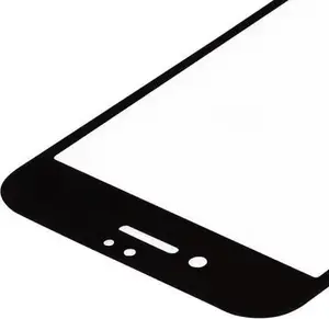 TelForceOne 5D Tempered Glass Screen Protector for iPhone 7 and iPhone 8, Black