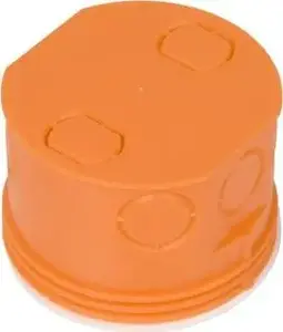Simet Z 70KF Flush-Mounted Electrical Box 70mm Orange
