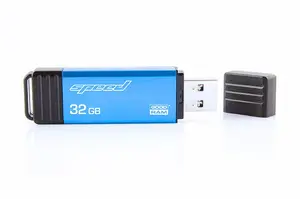 USB-флеш-накопитель Goodram Speed 32 ГБ, USB 3.2 Gen 1 Type-A, черный и синий