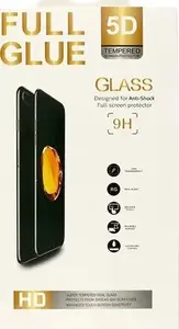 5D Full Glue Tempered Glass Screen Protector for Oppo A53 2020, A53s 2020, A33 2020, Black