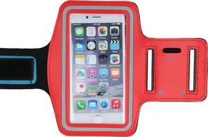 GreenGo Premium Armband XXXXXL for Note 3 Red
