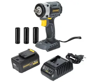 Satra CW-B0A18 Cordless Brushless Impact Wrench 18V with 4Ah Battery