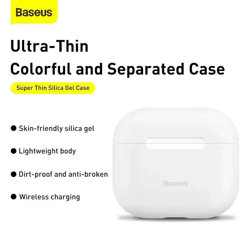 Baseus WIAPPOD-CBZ02 Protective Case for Apple AirPods 3 Photo 11