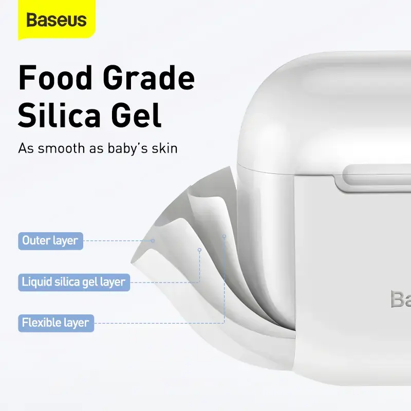 Baseus WIAPPOD-CBZ02 Protective Case for Apple AirPods 3 Photo 12