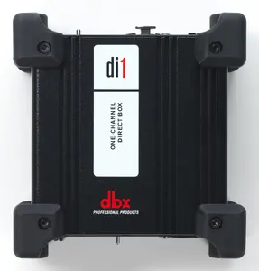 dbx DBXDI1 Active Direct Box, 10-70000 Hz, 9V Battery or DC Powered