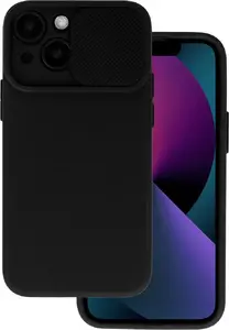 Markowe CamShield Soft Case for iPhone 14 Pro Max, Black
