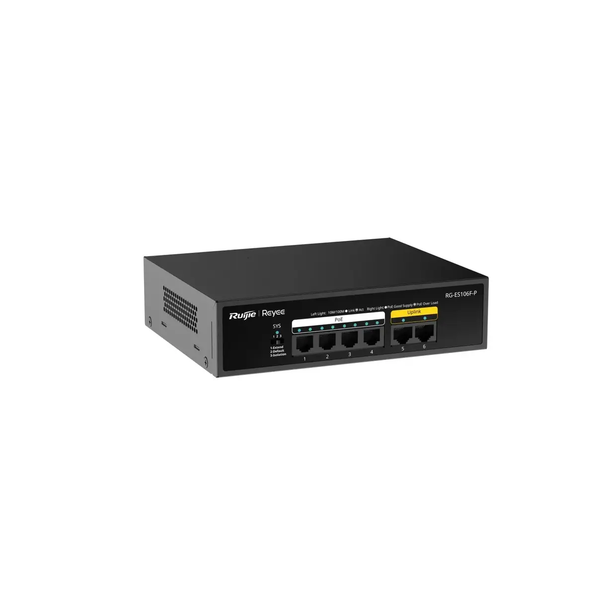 Сетевой коммутатор Ruijie Networks Reyee RG-ES106F-P Photo 2