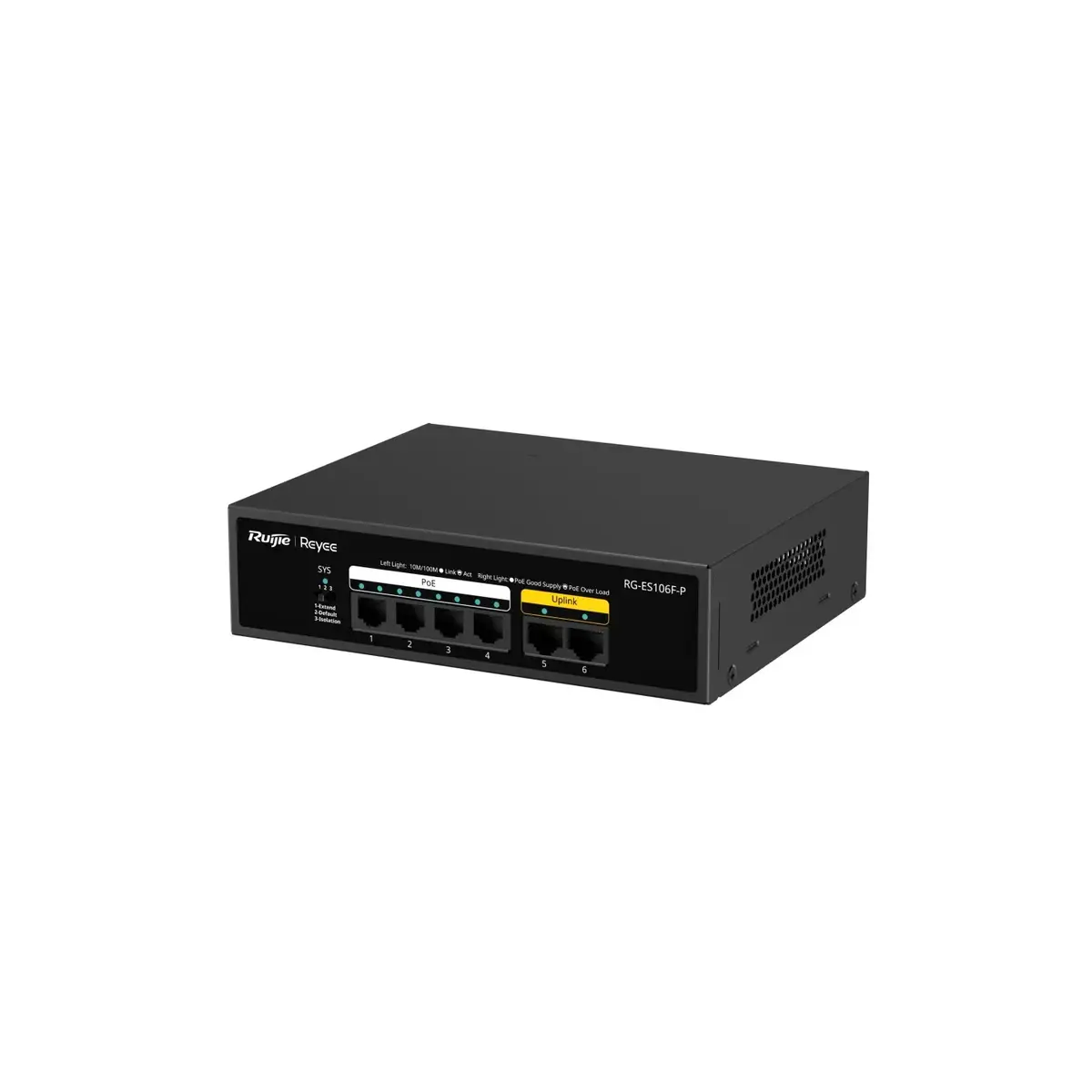 Сетевой коммутатор Ruijie Networks Reyee RG-ES106F-P Photo 3