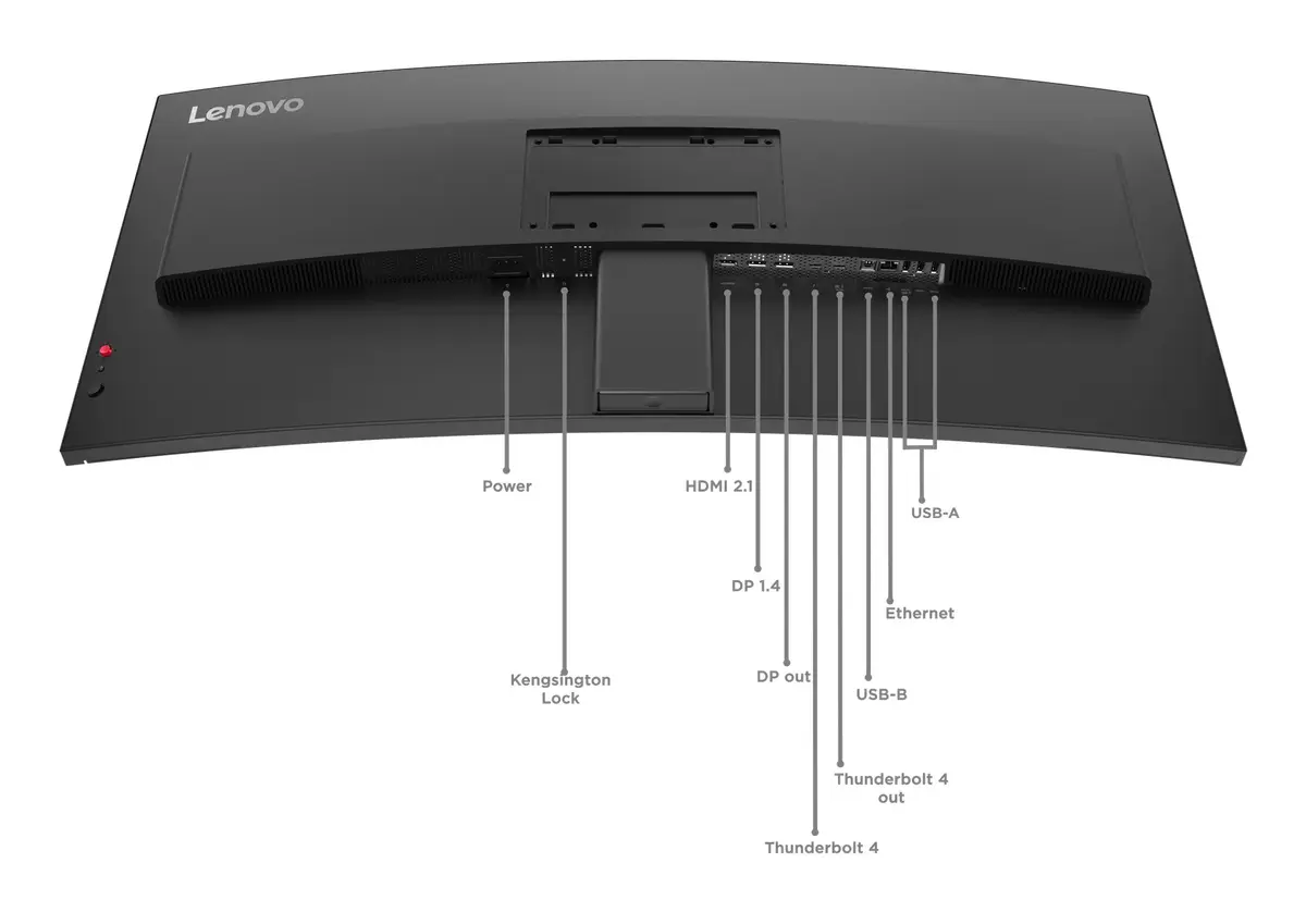 Изогнутый монитор Lenovo ThinkVision P40w-20 39.7" Photo 12