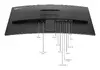 Изогнутый монитор Lenovo ThinkVision P40w-20 39.7" Photo 12