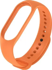 Сменный силиконовый ремешок Hurtel для Xiaomi Smart Band 7, оранжевый