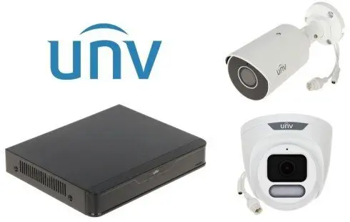 Uniview videonovērošanas komplekts KIT-NVR501-04B ar 4