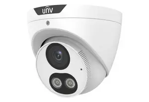 Uniview IPC3615SE-ADF28KM-WL-I0 ColorHunter Dome IP Security Camera 5MP 2.8mm Outdoor