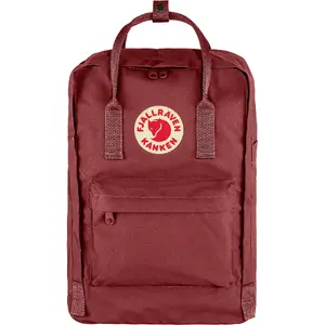 Fjällräven Kanken Laptop 15 collu ikdienas mugursoma, sarkana, vinilons un poliamīds