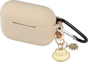 OEM Protective Case for AirPods Pro 2, Caramel with Pendant