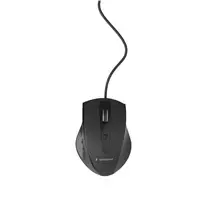 Gembird MUS-4B-02 Wired Optical Mouse, USB, 4 Buttons, Black