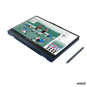 Lenovo IdeaPad 5 2-in-1 15AHP11 Laptop, 15.3" WUXGA Touchscreen, AMD Ryzen 5, 16GB RAM, 512GB SSD, No OS, Blue