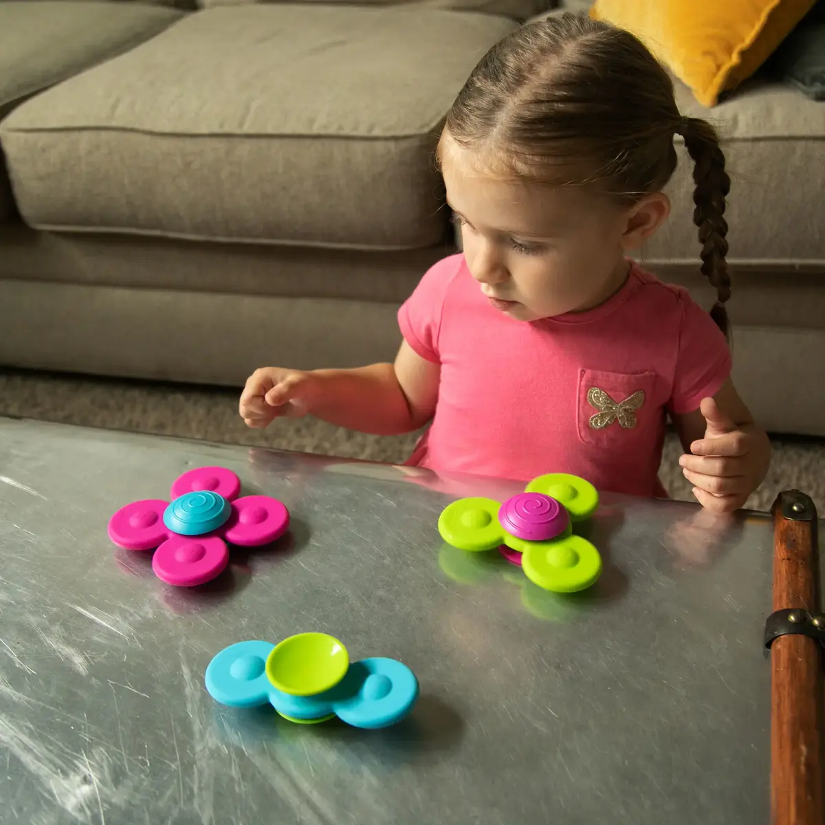 Развивающая игрушка Fat Brain Toys Whirly Squigz Photo 6
