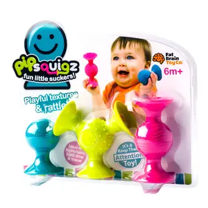 Развивающая игрушка на присосках Fat Brain Toys pipSquigz для малышей