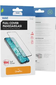 Wave Full Fit ekrāna un aizmugures aizsargs OnePlus 7 un 6T, melns