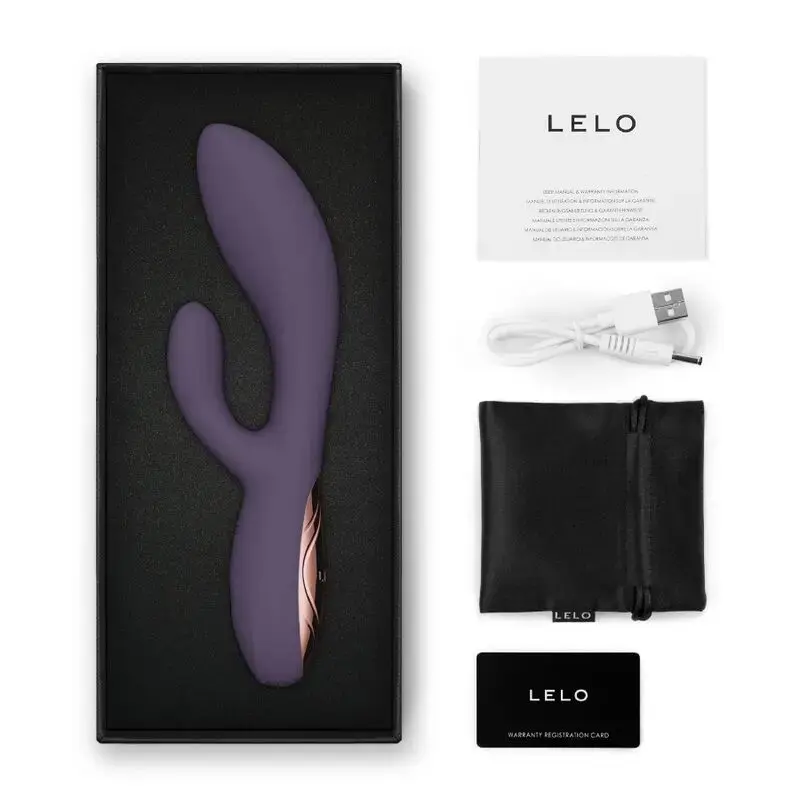 Вибратор Lelo Ina Thrust Rabbit - Фиолетовый Photo 11