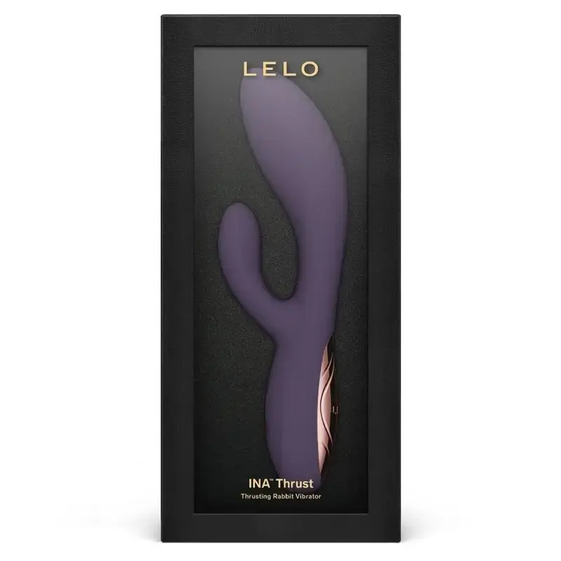 Вибратор Lelo Ina Thrust Rabbit - Фиолетовый Photo 12