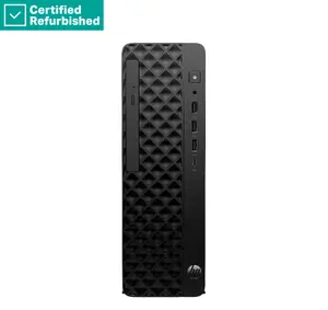 HP ProDesk 2 G1i SFF Desktop PC, Intel Core i5-14400, 16GB RAM, 512GB SSD, DVD-RW, Windows 11 Pro, Renew Silver