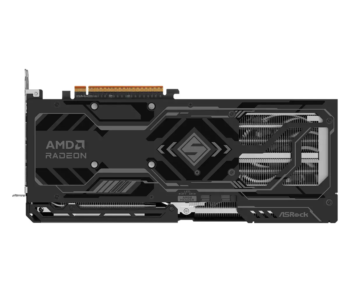 Видеокарта ASRock Radeon RX 9070 GRE Steel Legend 12GB Photo 6