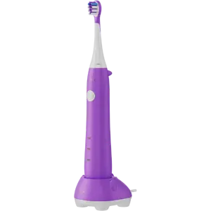 AENO ADB0009V Wireless Electric Toothbrush, Violet, 600mAh, 3 Brush Heads, 4 Modes