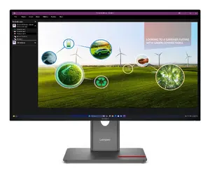 Монитор Lenovo ThinkVision P27Q-40 27 дюймов Quad HD LED, 2560 x 1440, 16:9, 6 мс, USB-концентратор, регулировка высоты