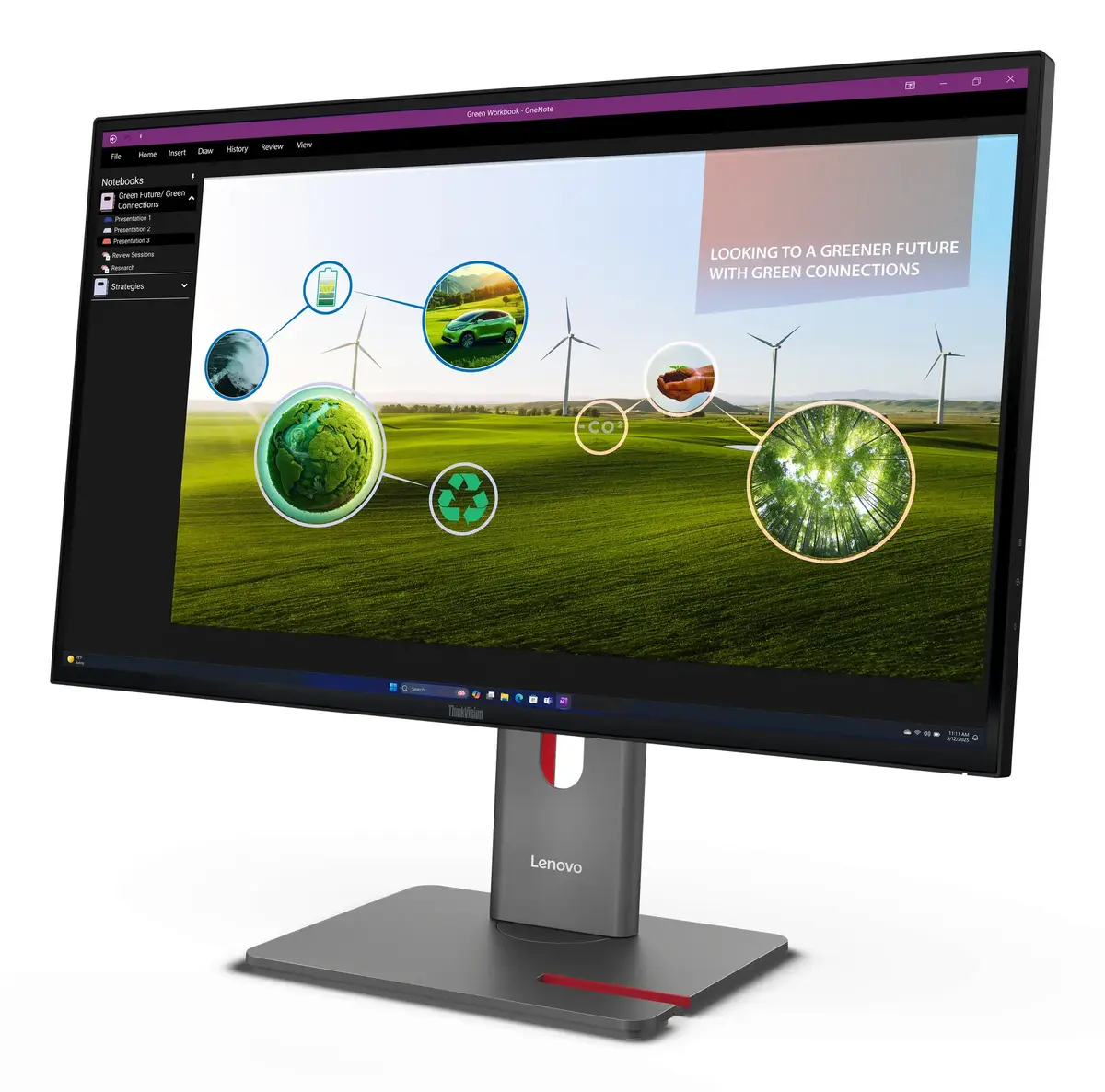 Монитор Lenovo ThinkVision P27Q-40 27 дюймов Quad HD Photo 4