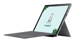 Upcycle IT Microsoft Surface Pro 7 planšetdators, Intel Core i5-1035G4, 8GB RAM, 256GB SSD, 12.3 collu skārienekrāns, Windows 11 Pro, sudraba (atjaunots, B klase)
