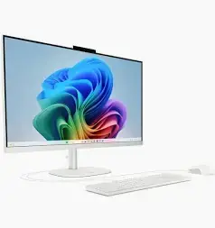 HP OmniStudio All-in-One 27-cw0174ng PC, 27-inch QHD Display, Ryzen AI 7, 24GB RAM, 512GB SSD, Windows 11
