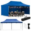 Dārza telts Springos 3x6 m zila - Izturīgs paviljons Photo 2