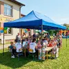 Dārza telts Springos 3x6 m zila - Izturīgs paviljons Photo 4