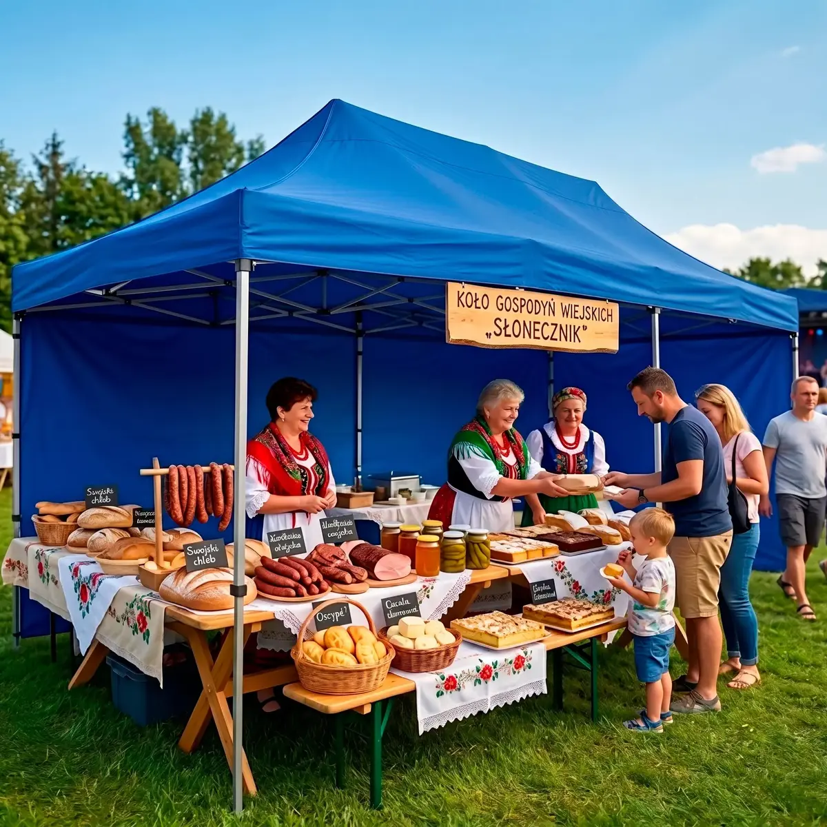 Dārza telts Springos 3x6 m zila - Izturīgs paviljons Photo 6